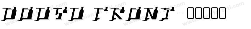 douyu front字体转换